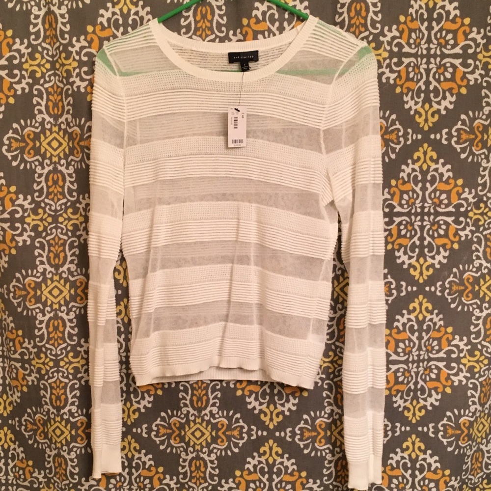 Limited white sweater